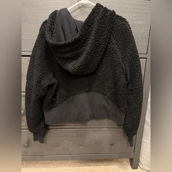 Lululemon Scuba Sherpa 1/2 Zip - Black M/L - Picture 2 of 4